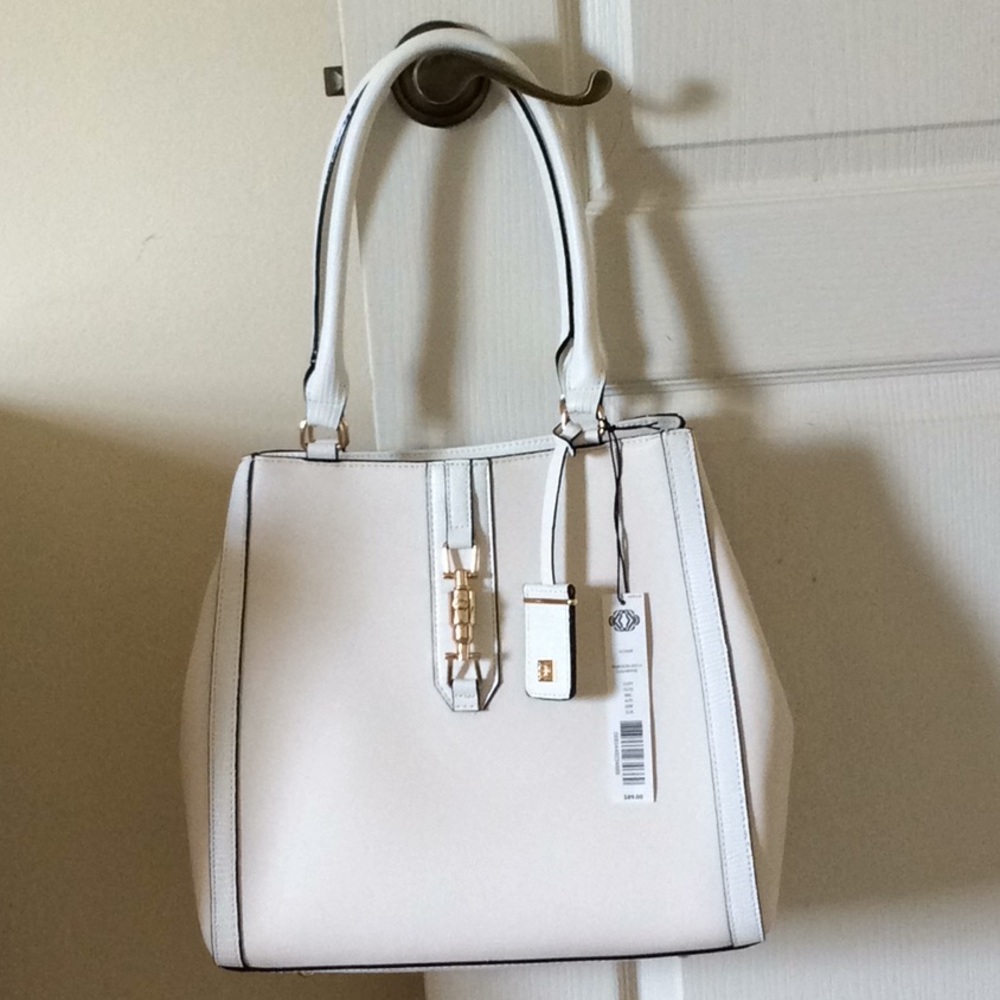 Kate Landry Brand New White Tote